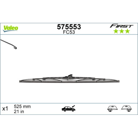 VALEO 575553 Balai d'essuie-glace