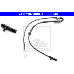 Delantero Derecha Sensor de ABS para Opel Agila B Suzuki Splash ATE 24.0710-5008.3