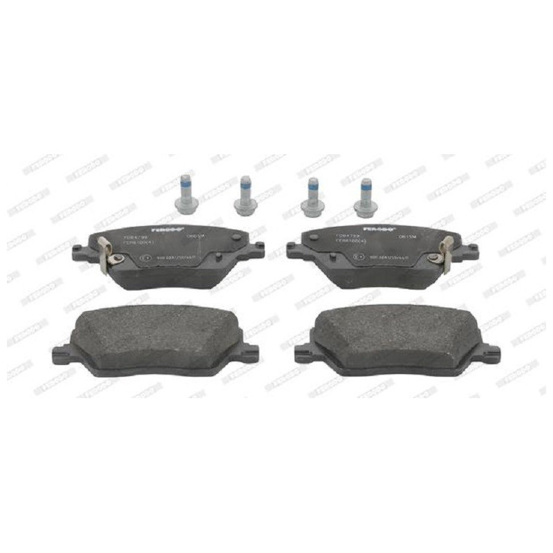 Brake Pads Set Front for Fiat Tipo (2015-present) FERODO FDB4799