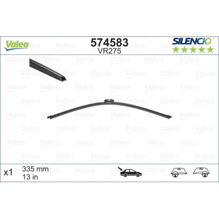 VALEO 574583 Stieracia lišta
