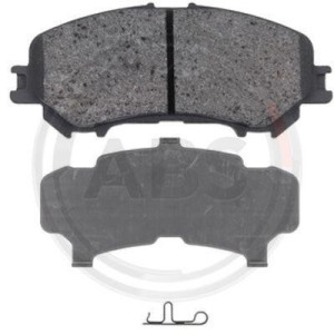 Brzdové platničky Predné pre Renault Nissan A.B.S. 35045