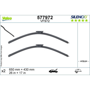 VALEO 577972 Limpiaparabrisas