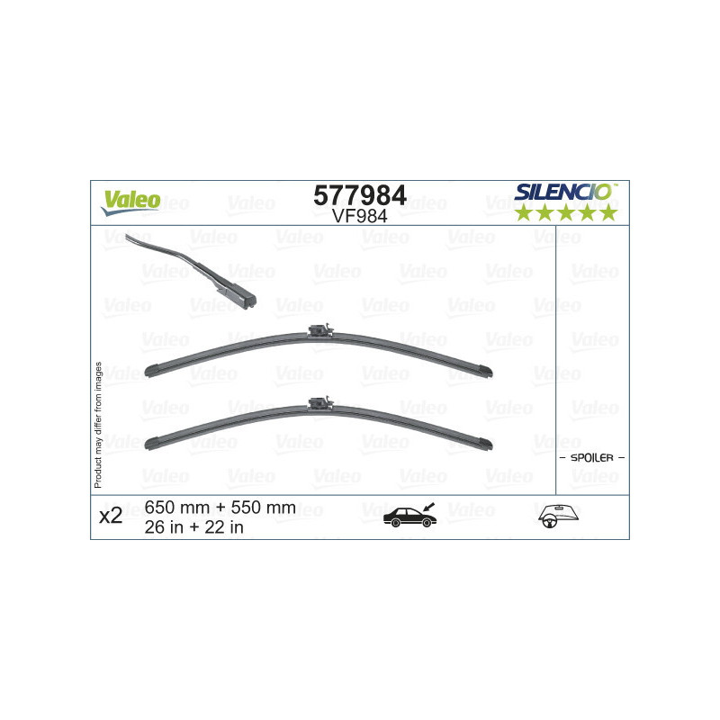 VALEO 577984 Spazzola tergicristallo