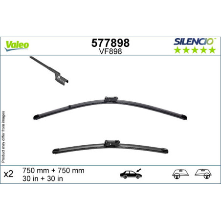 VALEO 577898 Stieracia lišta