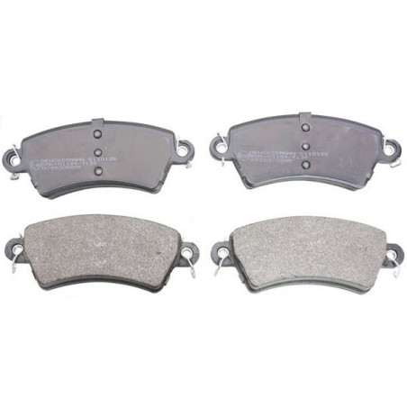 DENCKERMANN B110128 Bremsbeläge Vorne für