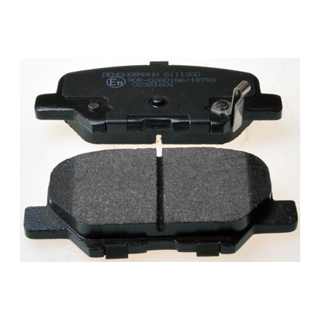 DENCKERMANN B111300 Bremsbeläge Hinten für