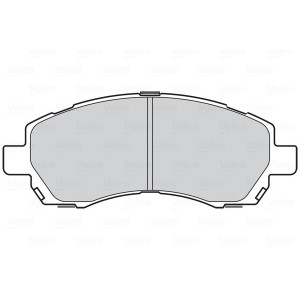VALEO 302082 Brzdové platničky Predné pre