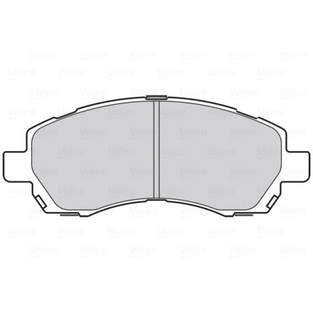 VALEO 302082 Pastiglie freno Anteriore per