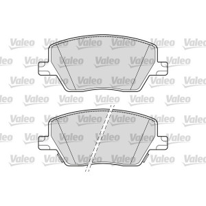 VALEO 302319 Brzdové platničky Predné pre