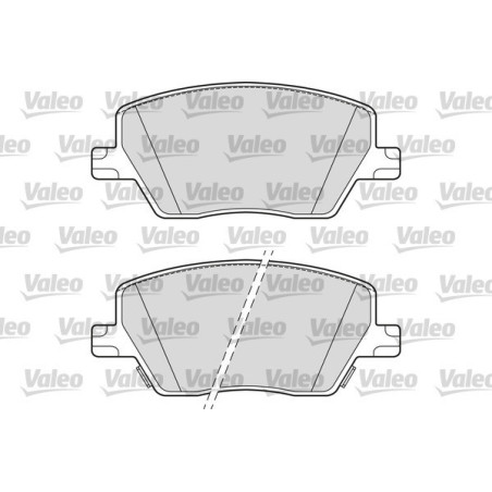 VALEO 302319 Pastillas de freno Delantero para