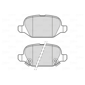 VALEO 302338 Pastillas de freno Delantero para