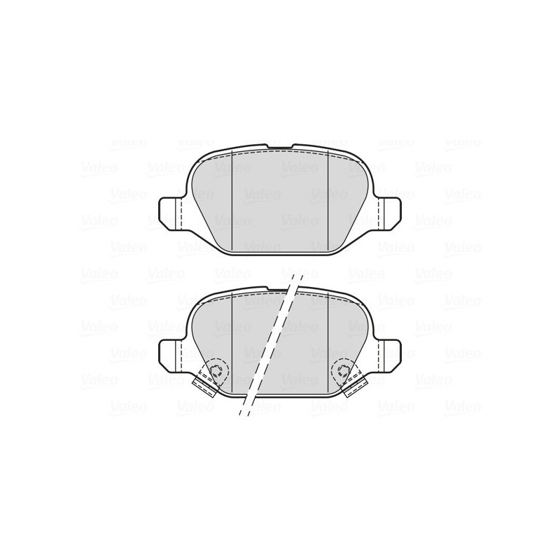 VALEO 302338 Plaquettes de frein Avant pour