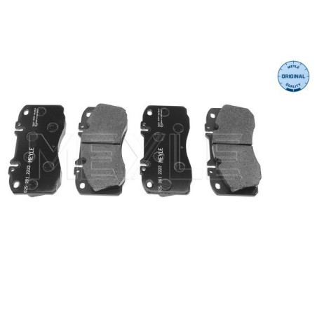 MEYLE 025 291 2222 Pastillas de freno delantero para  trasero para