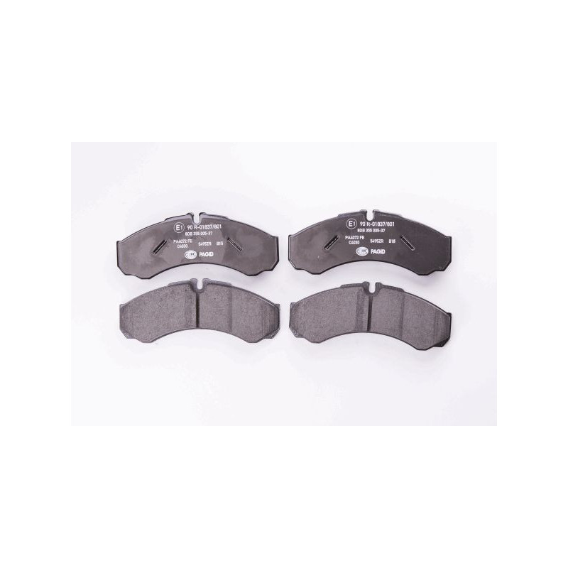 HELLA 8DB 355 005-371 Klocki hamulcowe Przód dla