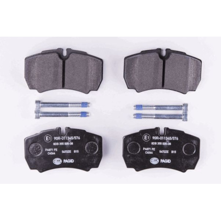 HELLA 8DB 355 005-381 Plaquettes de frein Arrière pour