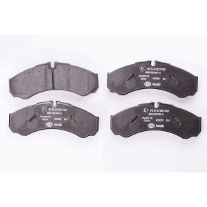 HELLA 8DB 355 005-411 Brzdové platničky Predné pre