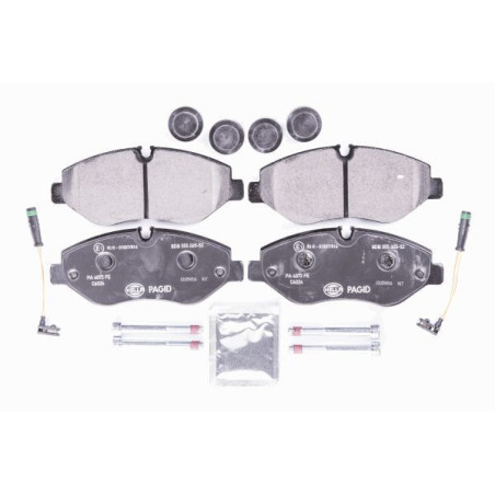 HELLA 8DB 355 005-521 Klocki hamulcowe Przód dla