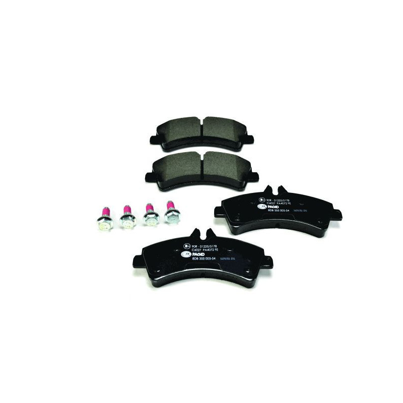 HELLA 8DB 355 005-541 Bremsbeläge Hinten für