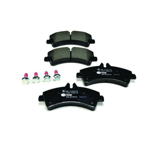 HELLA 8DB 355 005-541 Brake Pads Set Rear for