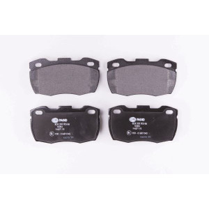HELLA 8DB 355 005-861 Brzdové platničky Predné pre