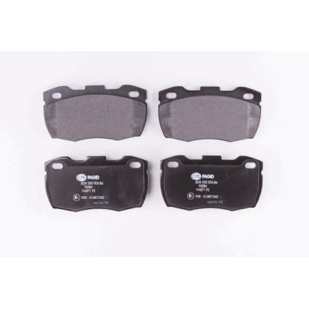 HELLA 8DB 355 005-861 Pastiglie freno Anteriore per