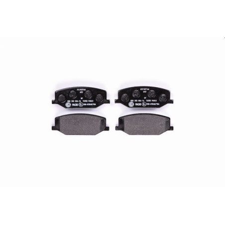 HELLA 8DB 355 006-161 Plaquettes de frein Avant pour