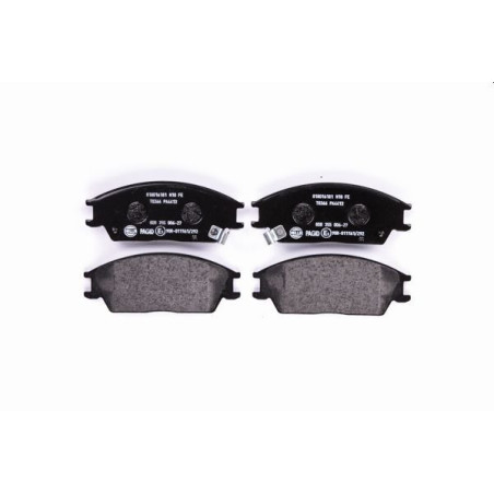 HELLA 8DB 355 006-271 Klocki hamulcowe Przód dla