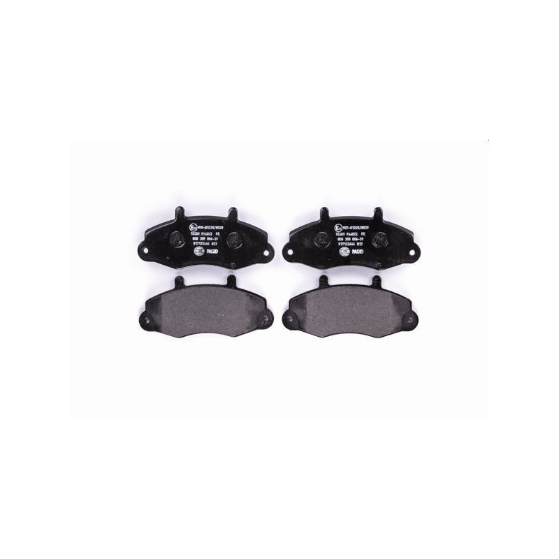 HELLA 8DB 355 006-391 Plaquettes de frein Avant pour
