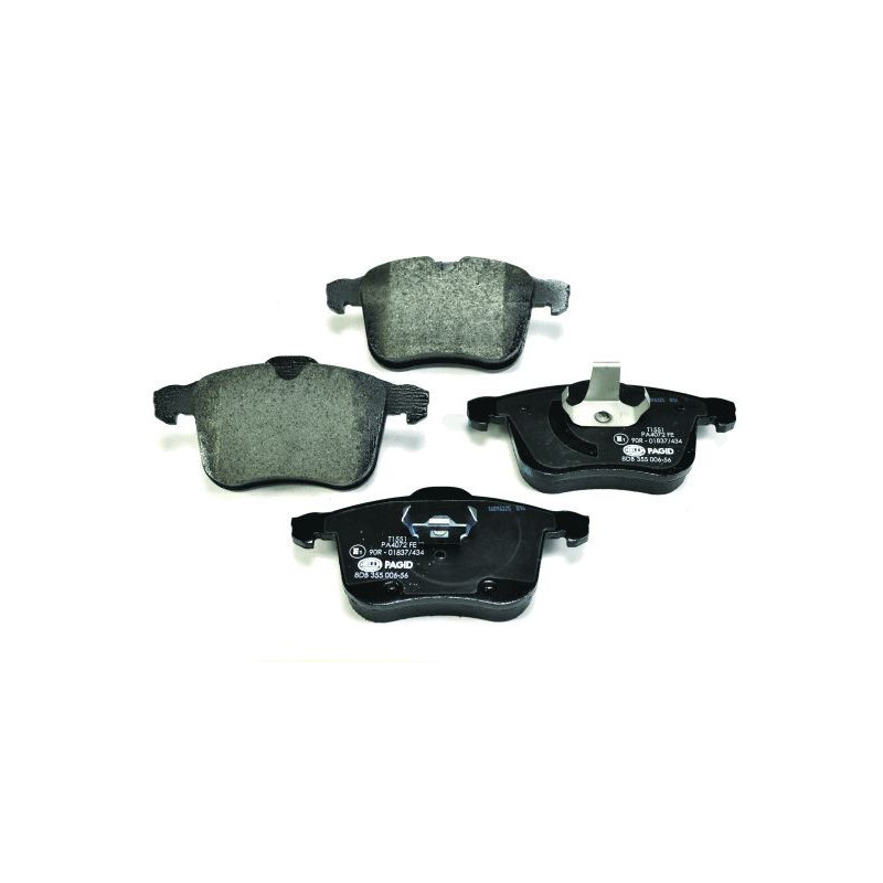 HELLA 8DB 355 006-561 Klocki hamulcowe Przód dla