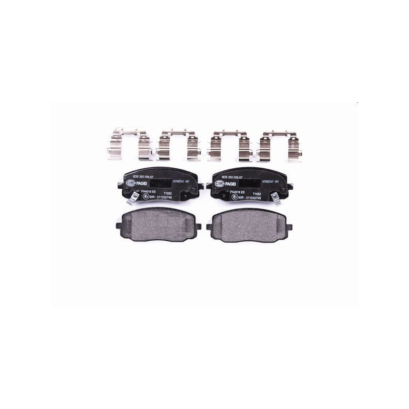 HELLA 8DB 355 006-571 Plaquettes de frein Avant pour
