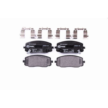HELLA 8DB 355 006-571 Plaquettes de frein Avant pour