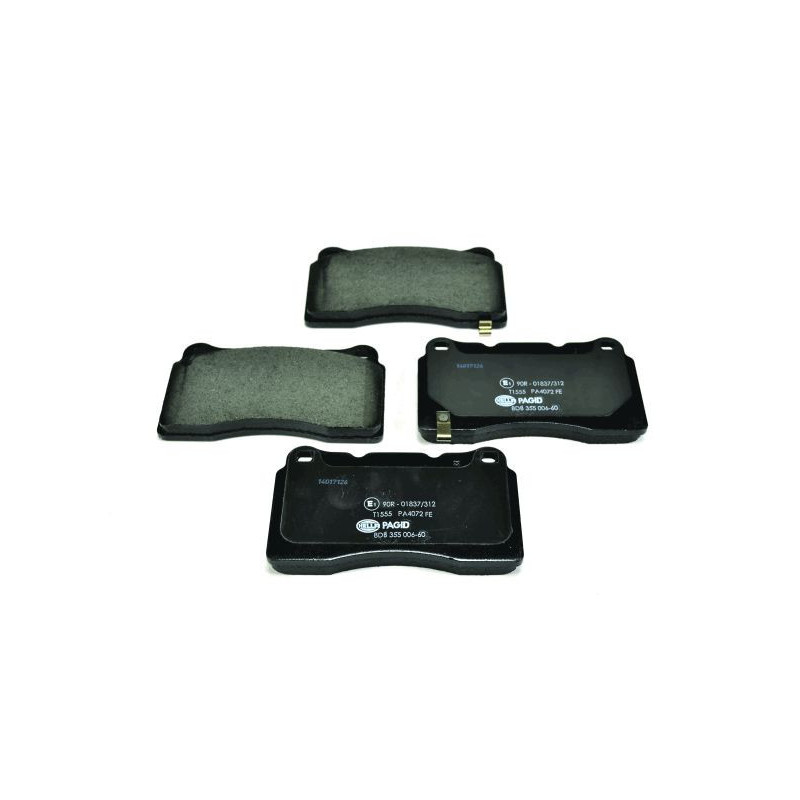 HELLA 8DB 355 006-601 Klocki hamulcowe Przód dla