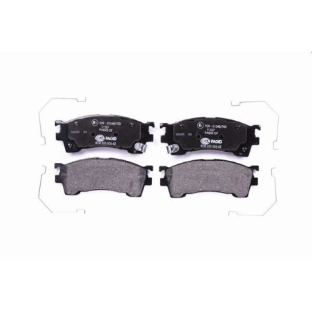 HELLA 8DB 355 006-621 Klocki hamulcowe Przód dla