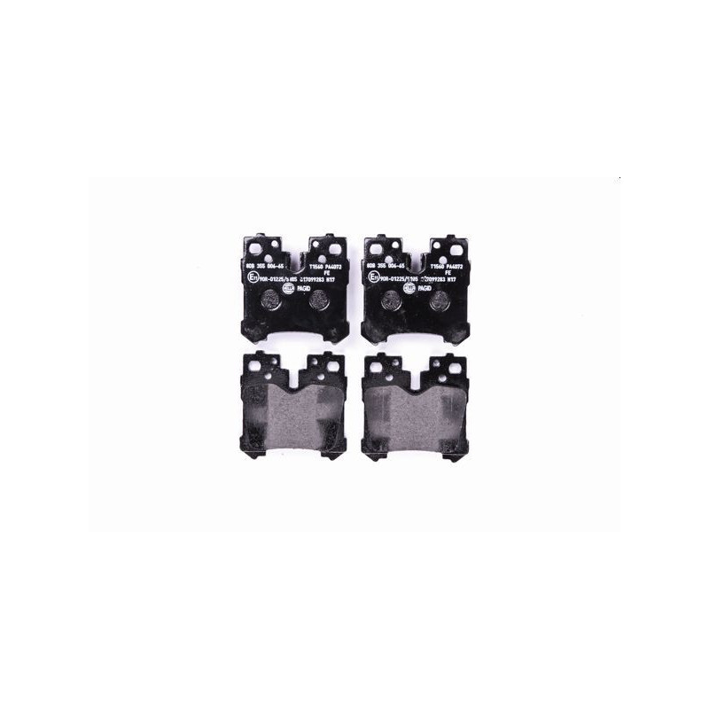 HELLA 8DB 355 006-651 Klocki hamulcowe Tył dla
