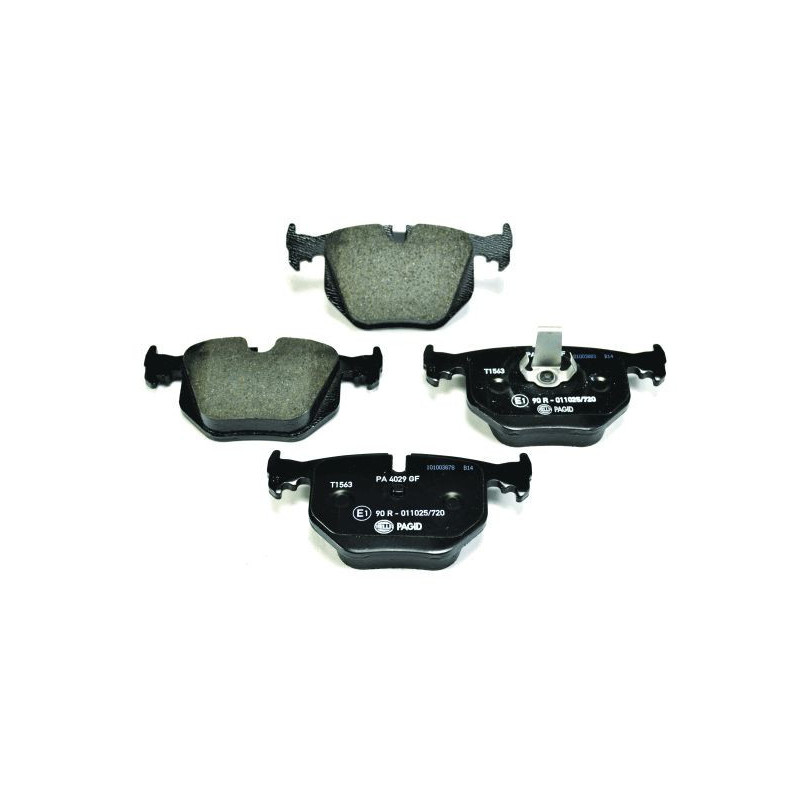 HELLA 8DB 355 006-691 Brake Pads Set Rear for
