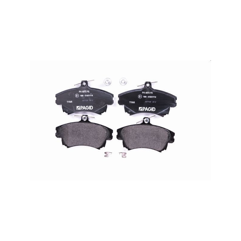HELLA 8DB 355 006-711 Brzdové platničky Predné pre