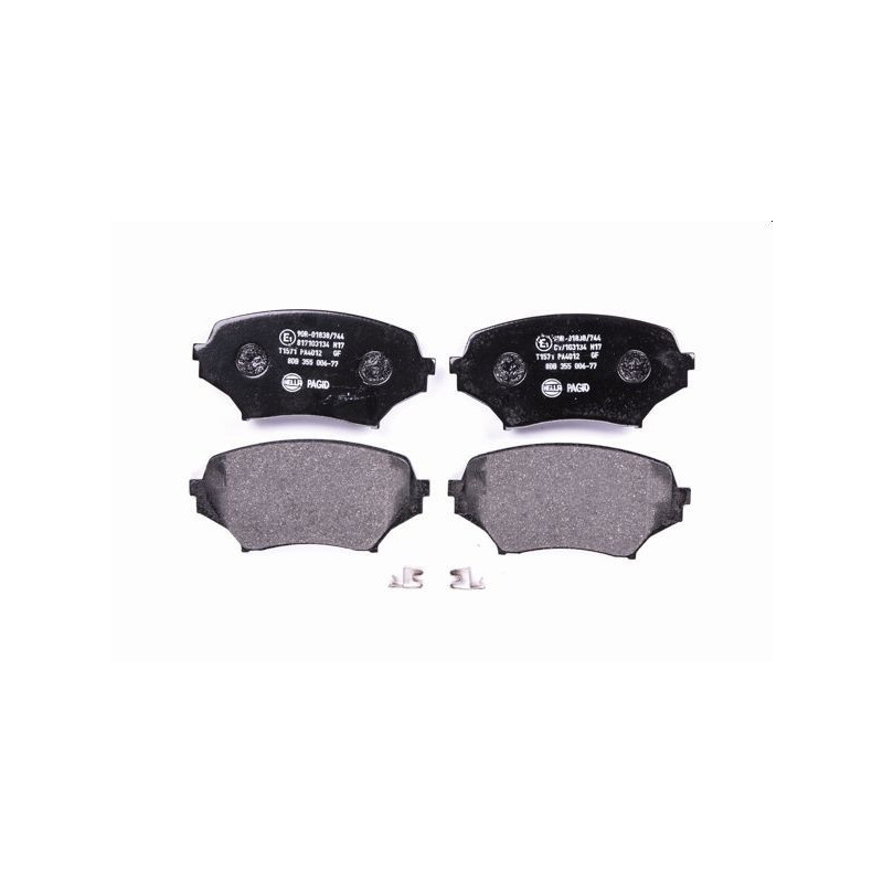 HELLA 8DB 355 006-771 Plaquettes de frein Avant pour