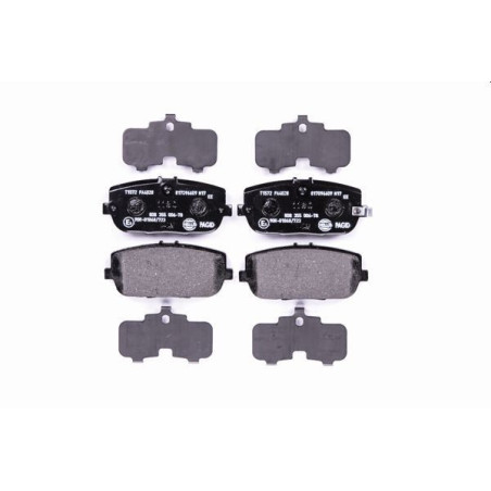 HELLA 8DB 355 006-781 Klocki hamulcowe Tył dla