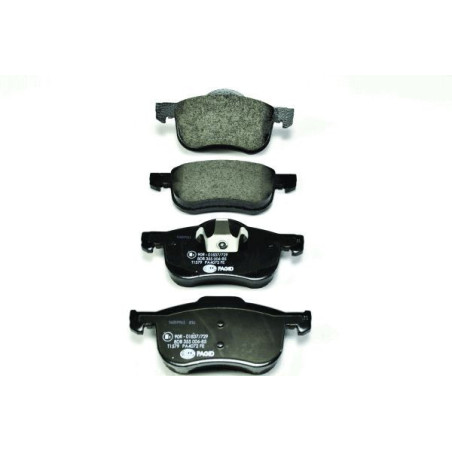 HELLA 8DB 355 006-851 Klocki hamulcowe Przód dla