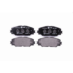 HELLA 8DB 355 006-861 Brzdové platničky Predné pre