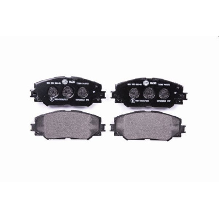 HELLA 8DB 355 006-861 Klocki hamulcowe Przód dla