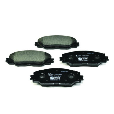 HELLA 8DB 355 006-871 Pastiglie freno Anteriore per