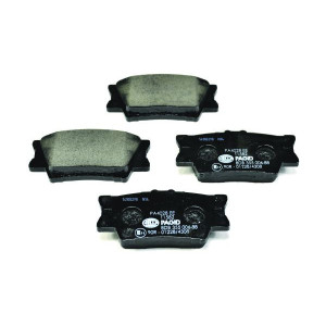 HELLA 8DB 355 006-881 Pastillas de freno Trasero para