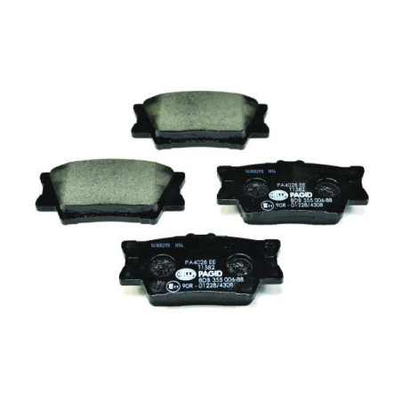 HELLA 8DB 355 006-881 Brake Pads Set Rear for