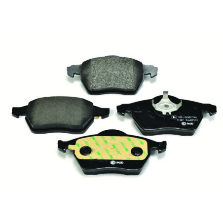HELLA 8DB 355 006-921 Brzdové platničky Predné pre