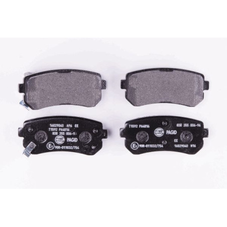 HELLA 8DB 355 006-961 Bremsbeläge Hinten für