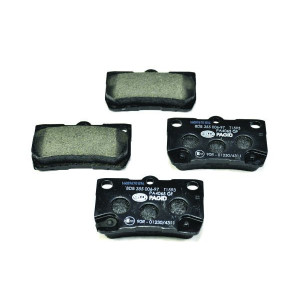 HELLA 8DB 355 006-971 Pastillas de freno Trasero para