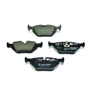 HELLA 8DB 355 007-511 Pastiglie freno Posteriore per