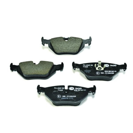 HELLA 8DB 355 007-511 Brake Pads Set Rear for
