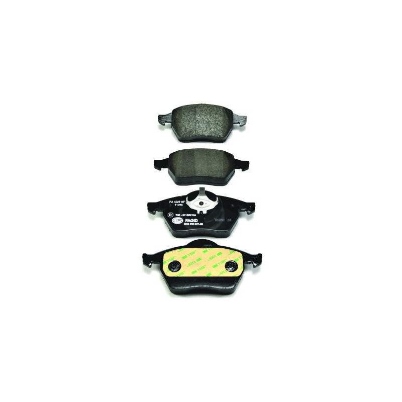 HELLA 8DB 355 007-881 Plaquettes de frein Avant pour